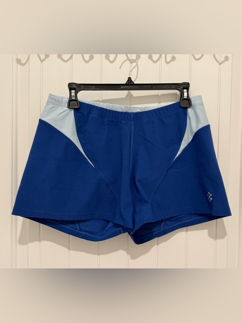 Nike Women's Large Blue Dri-Fit Athletic Shorts